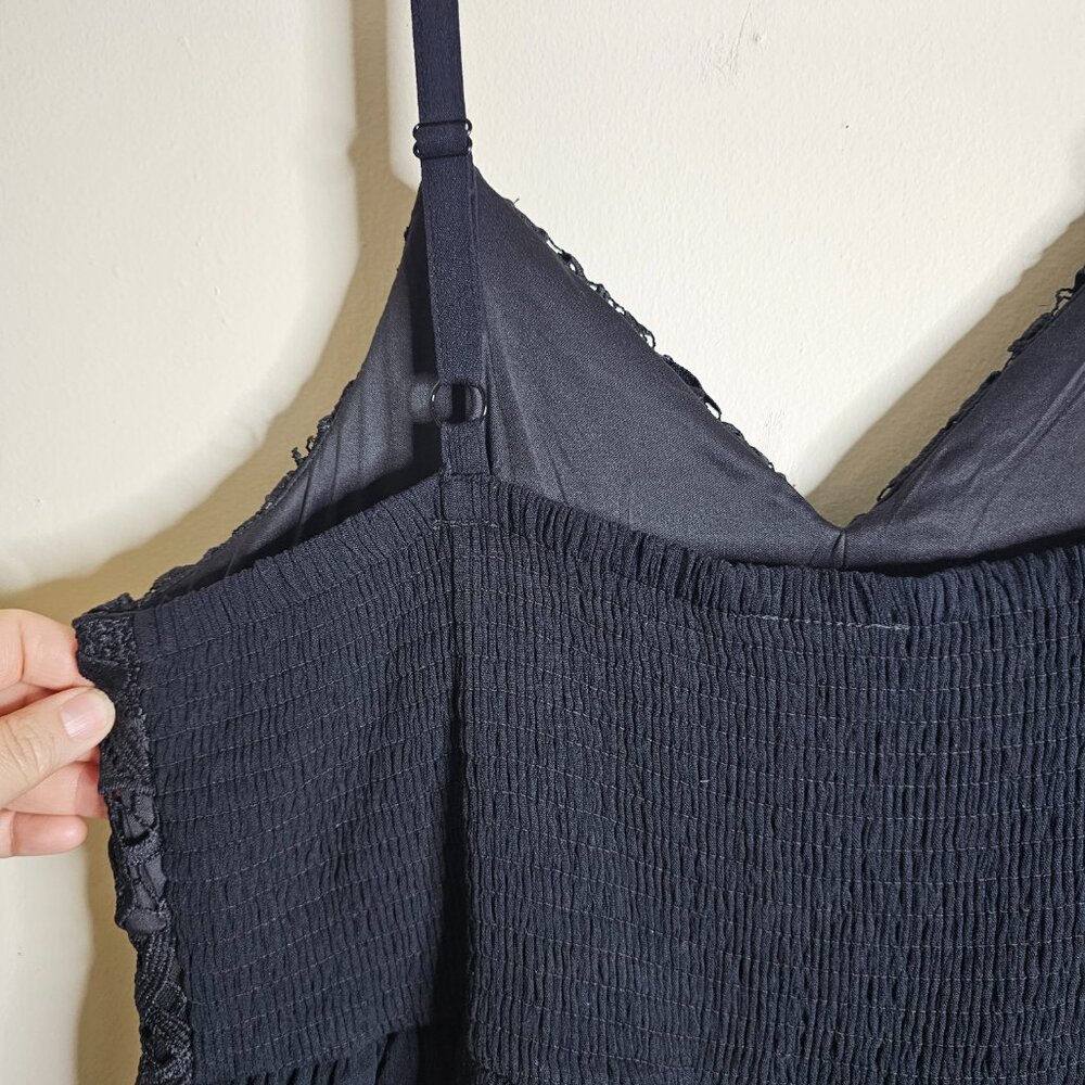 TORRID Midi Crinkle Gauze Lace Bodice Dress 1x NWT - Picture 6 of 10